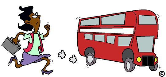 clipart run over by a bus - photo #31