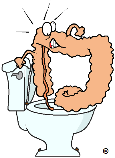 colon being cleansed