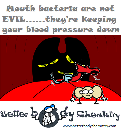 mouth bacteria creating nitrite
