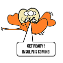 HISS ing that insulin is coming
