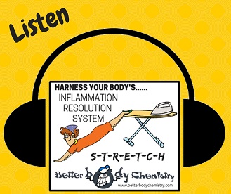 Listen to how stretching resolves inflammation