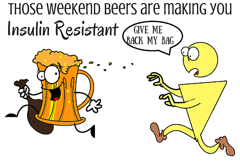 beer insulin resistance