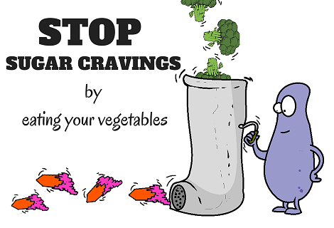 vegetables stop sugar cravings