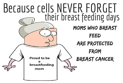 proud breast feeding cell