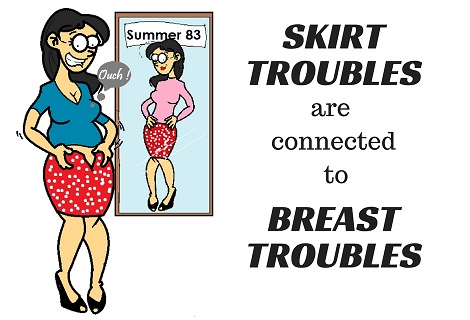 skirt troubles increase risk of breast troubles fi