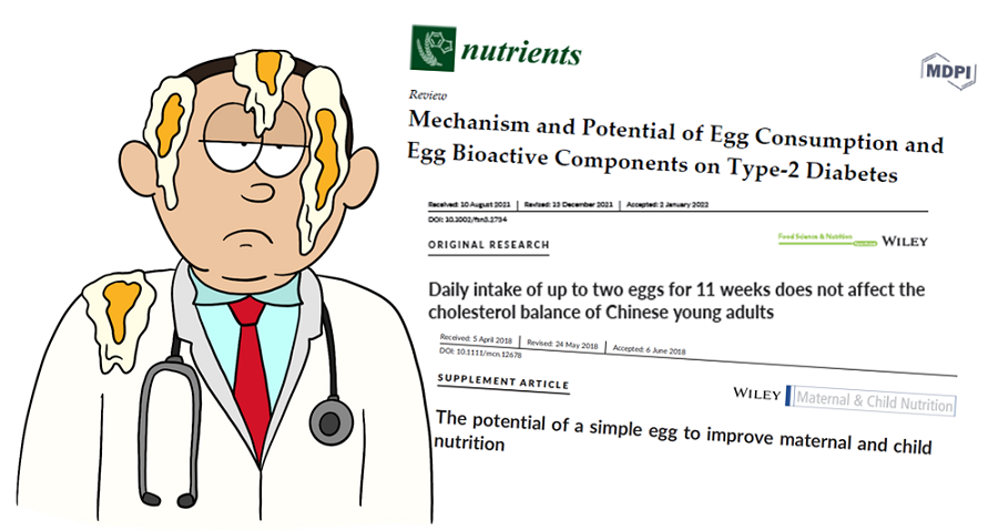 doctor with egg on his face 